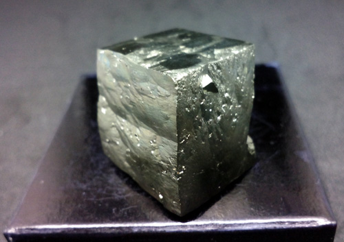 Pyrite cube