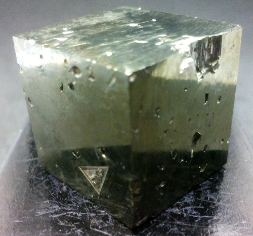 Pyrite cube