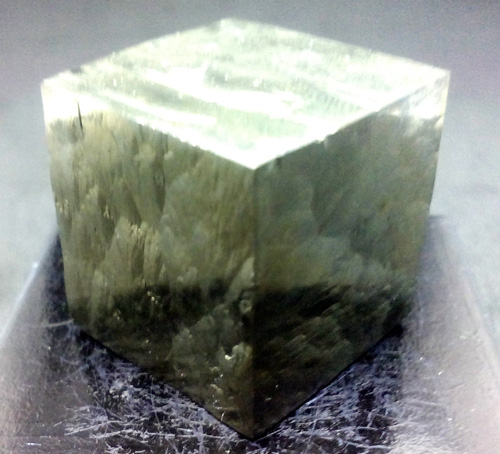 Pyrite cube